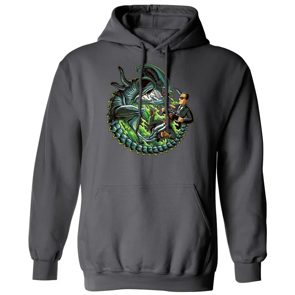 Men vs Alien Classic Unisex Hoodie - 7