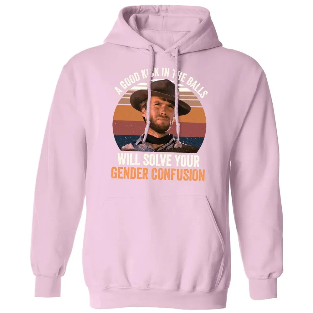 Good Kick In The Balls Classic Unisex Hoodie - 3