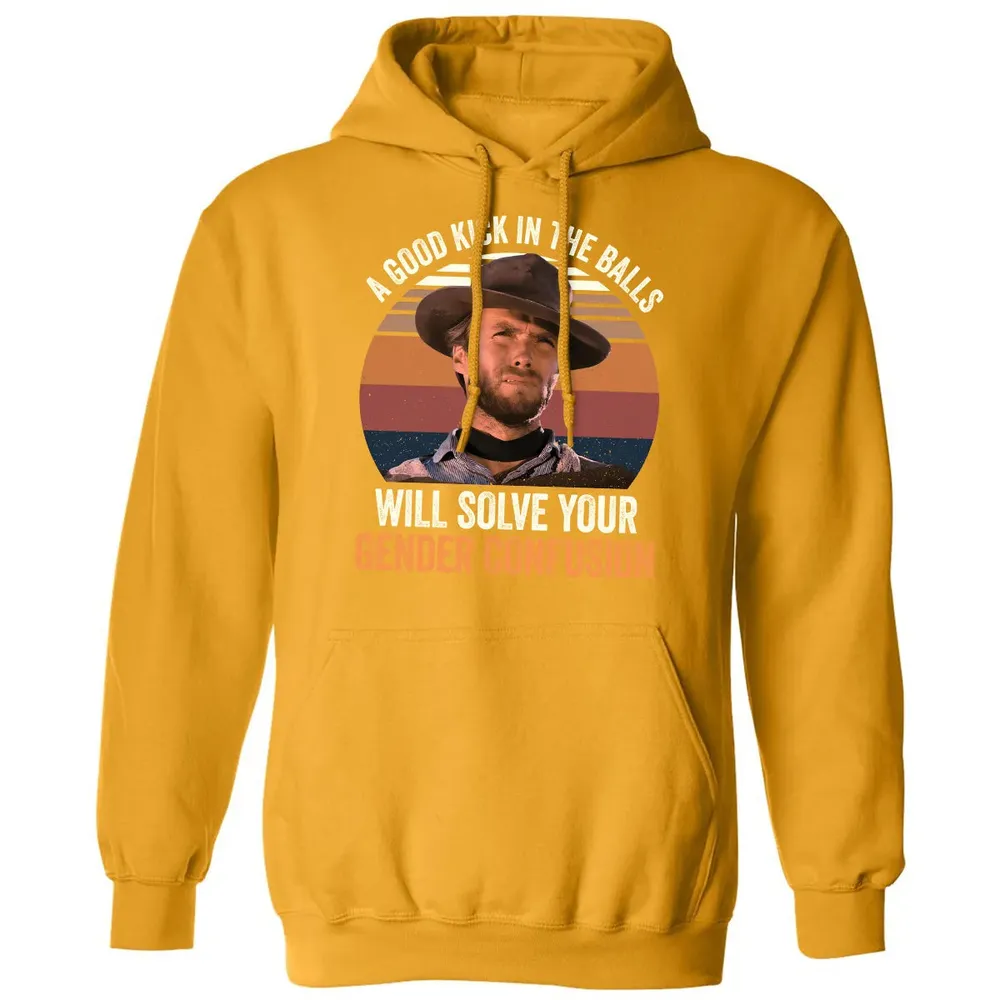 Good Kick In The Balls Classic Unisex Hoodie - 12
