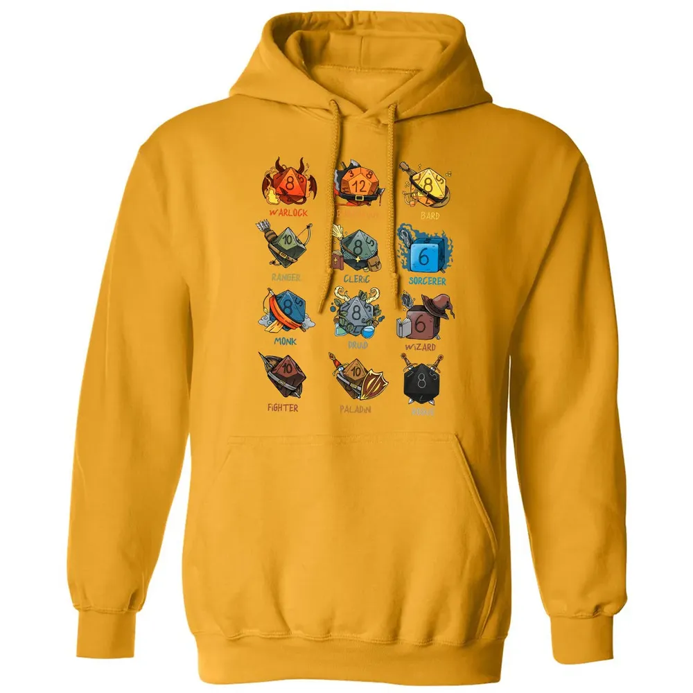 Cute Dice Classes Classic Unisex Hoodie - 12