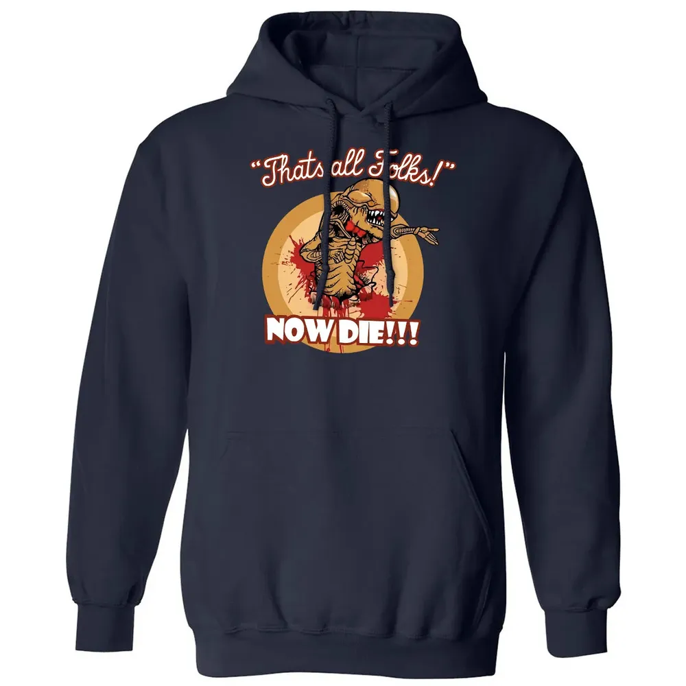 Thats All Folks Classic Unisex Hoodie - 2