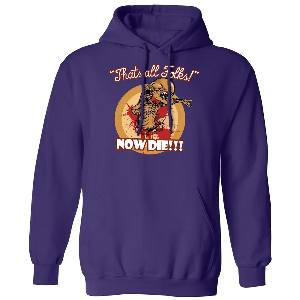 Thats All Folks Classic Unisex Hoodie - 6