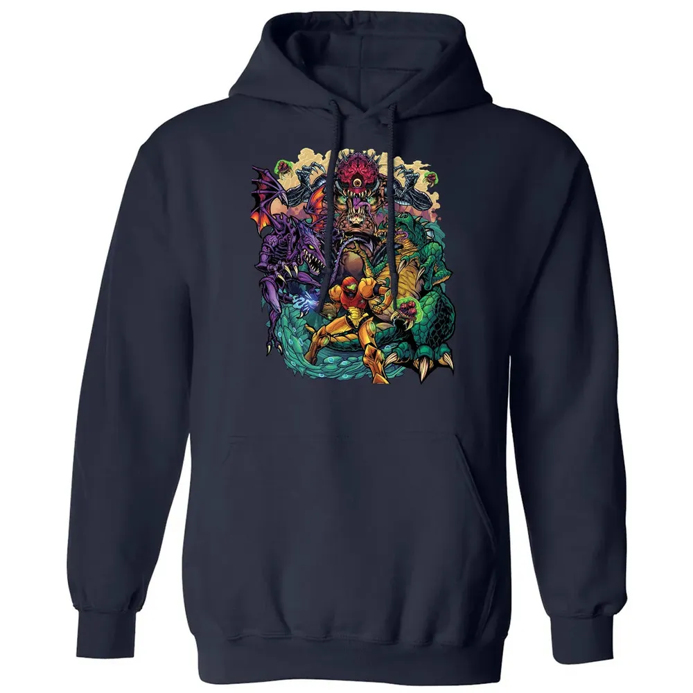 Metroid Tribute Classic Unisex Hoodie - 2