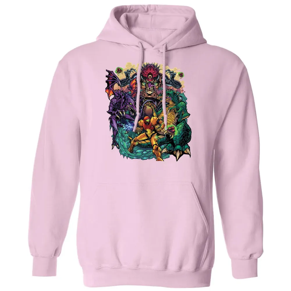 Metroid Tribute Classic Unisex Hoodie - 3