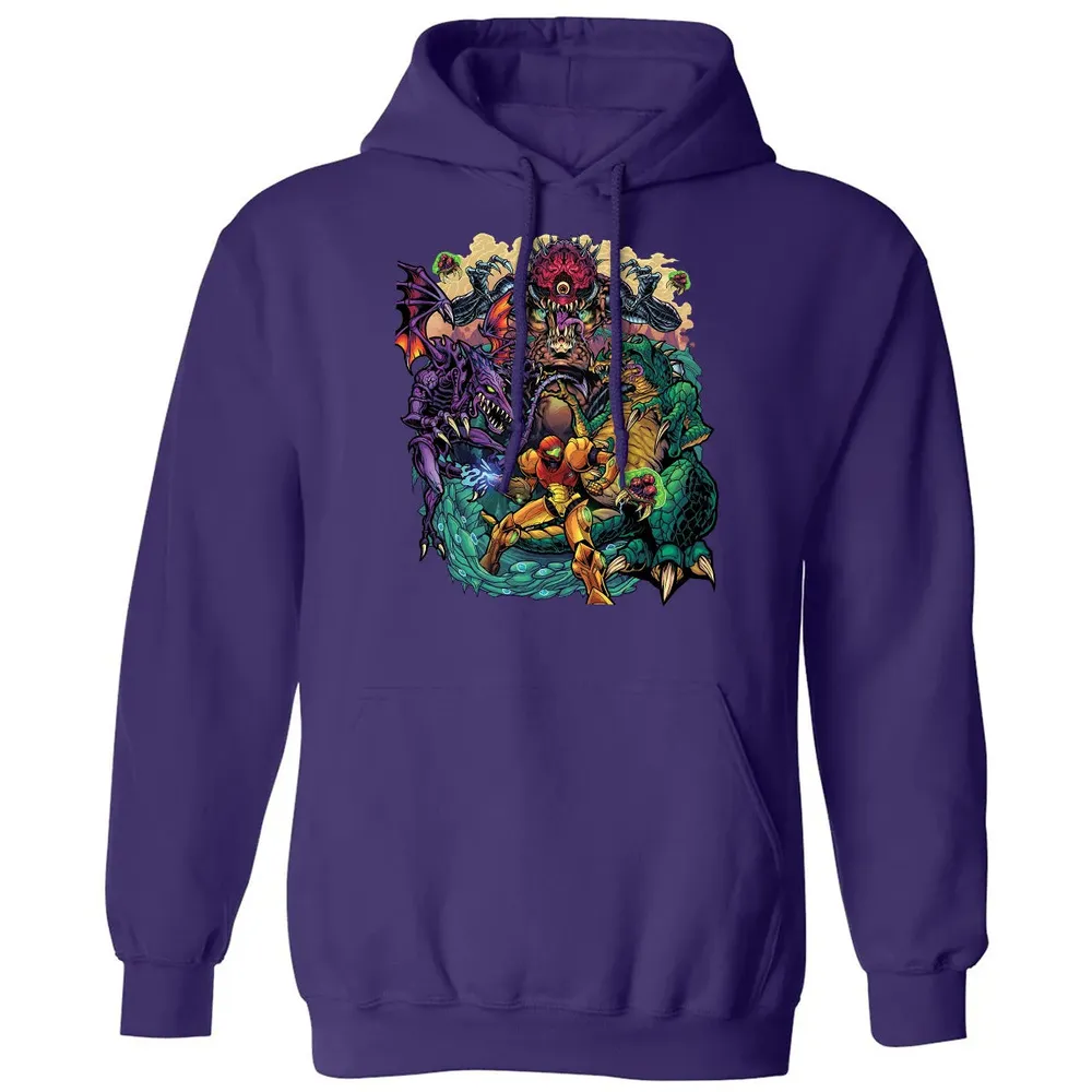 Metroid Tribute Classic Unisex Hoodie - 6