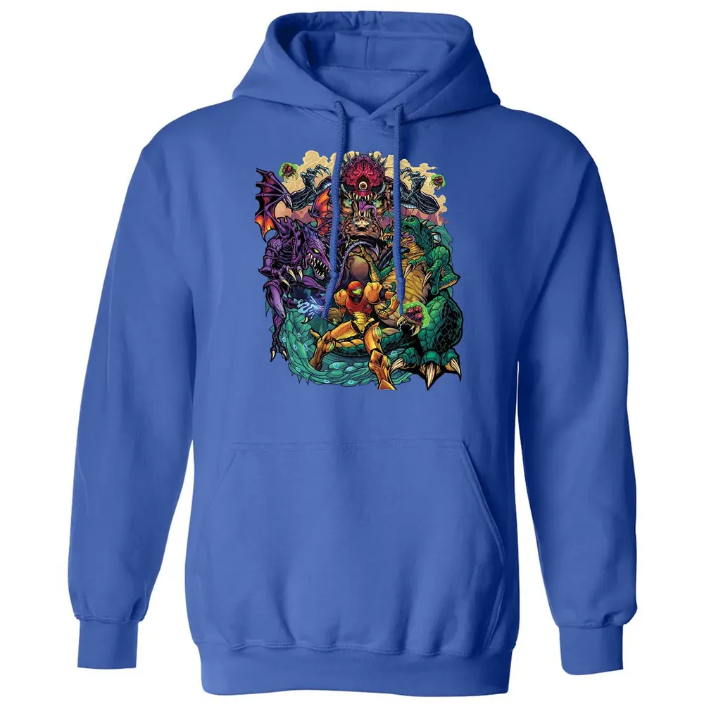 Metroid Tribute Classic Unisex Hoodie - 9