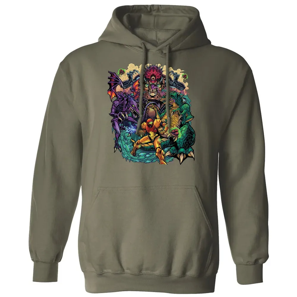 Metroid Tribute Classic Unisex Hoodie - 4