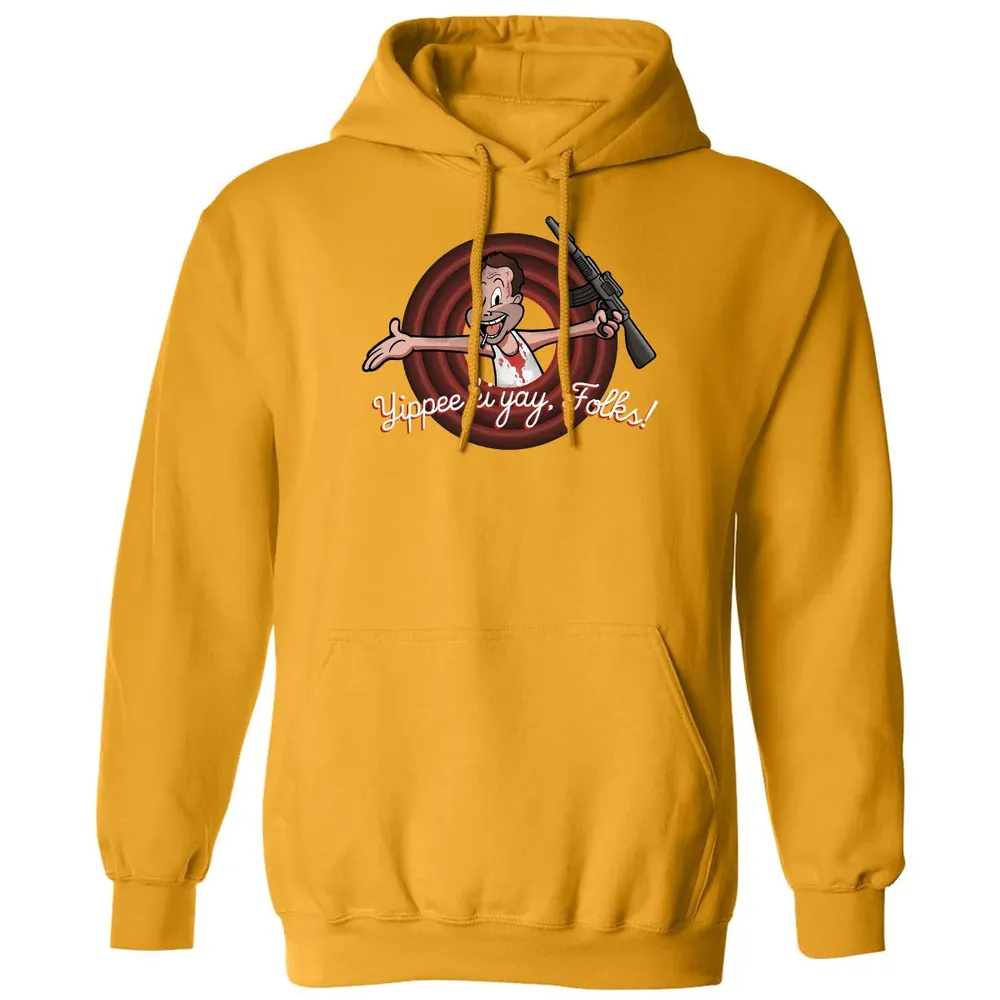 Yippee Ki Yay Folks Classic Unisex Hoodie - 12