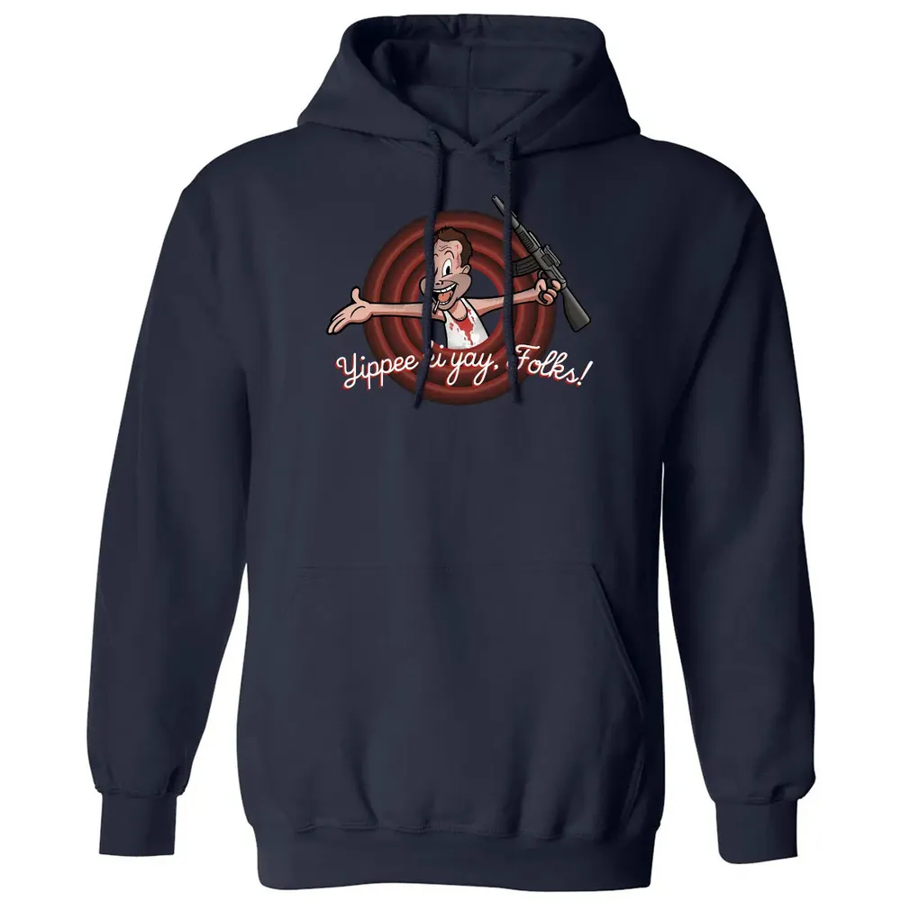 Yippee Ki Yay Folks Classic Unisex Hoodie - 2