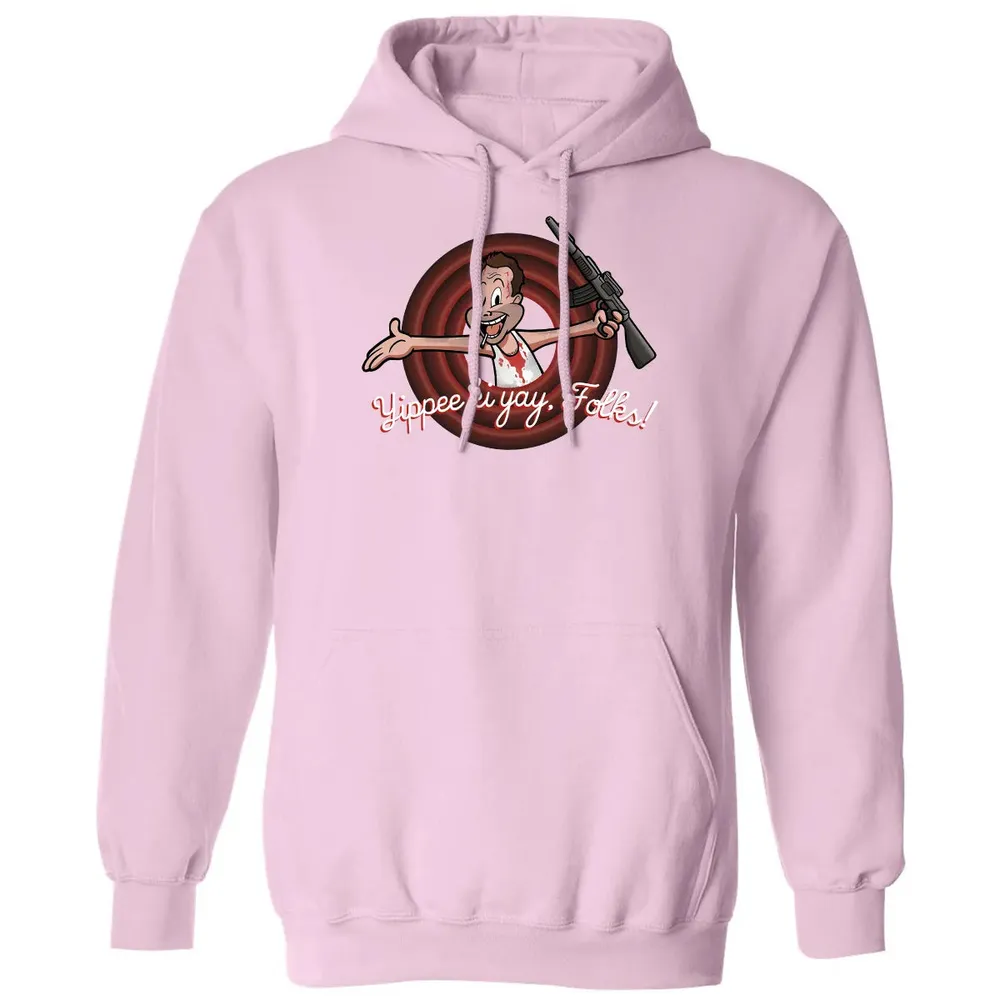 Yippee Ki Yay Folks Classic Unisex Hoodie - 3
