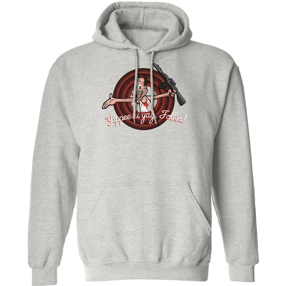 Yippee Ki Yay Folks Classic Unisex Hoodie - 8