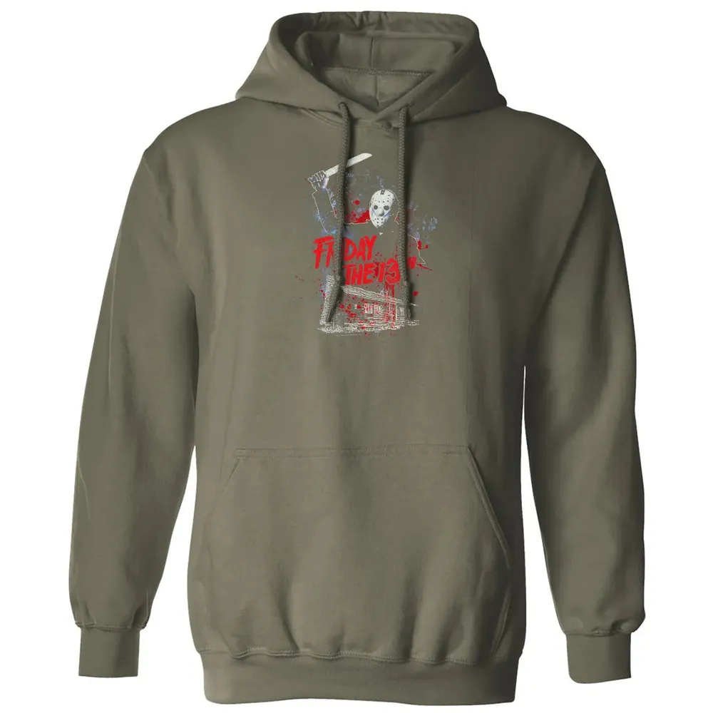 Friday the 13th Jason Cabin Classic Unisex Hoodie - 4
