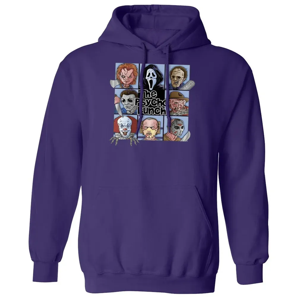 Spooky The Psycho Bunch Serial Killer Halloween Horror Gift Classic Unisex Hoodie - 6