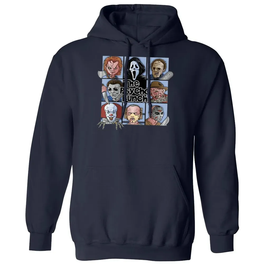 Spooky The Psycho Bunch Serial Killer Halloween Horror Gift Classic Unisex Hoodie - 2