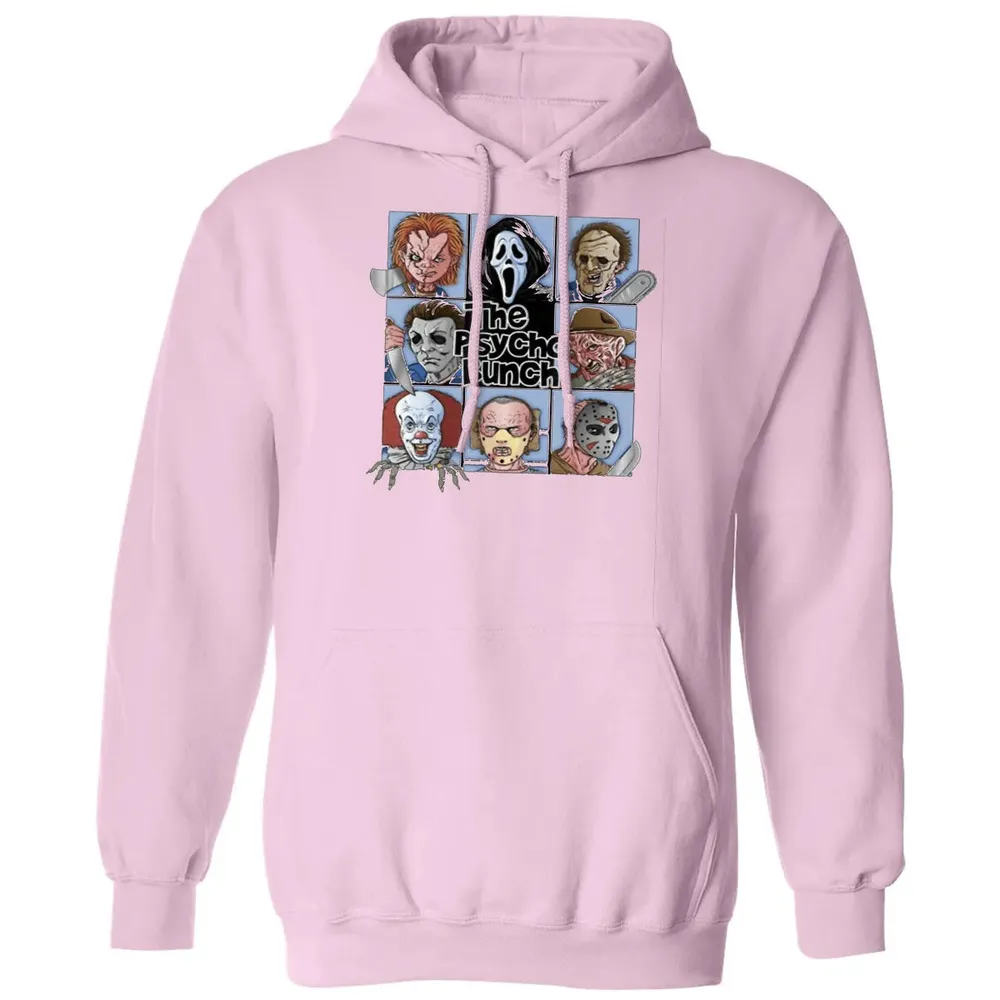 Spooky The Psycho Bunch Serial Killer Halloween Horror Gift Classic Unisex Hoodie - 3