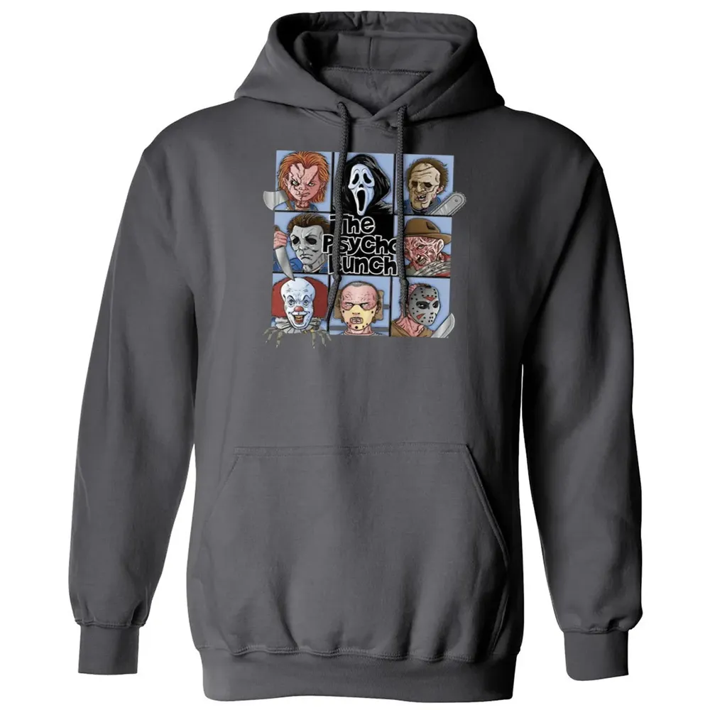 Spooky The Psycho Bunch Serial Killer Halloween Horror Gift Classic Unisex Hoodie - 7