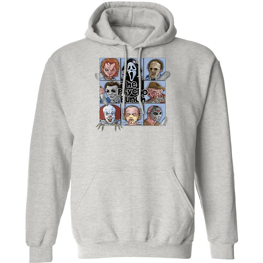 Spooky The Psycho Bunch Serial Killer Halloween Horror Gift Classic Unisex Hoodie - 8