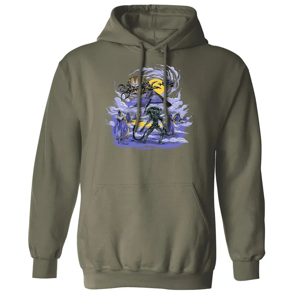 Aliens In Egypt Classic Unisex Hoodie - 4