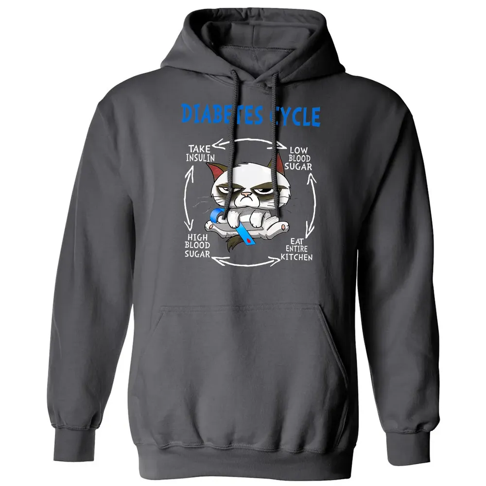Diabetes Cycle Classic Unisex Hoodie - 7