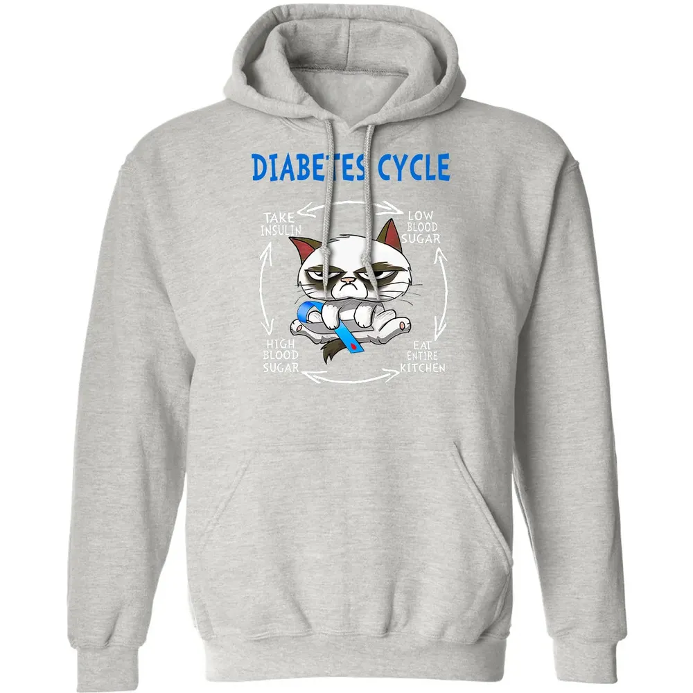 Diabetes Cycle Classic Unisex Hoodie - 8