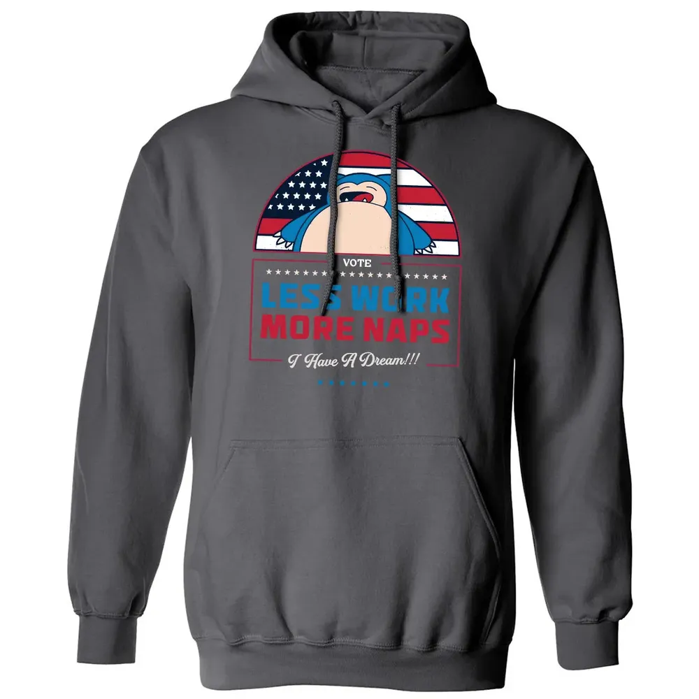 Less Work More Naps Classic Unisex Hoodie - 7