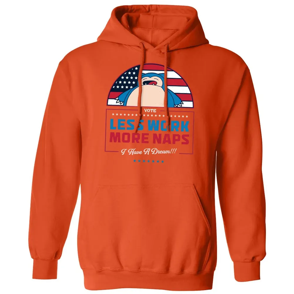Less Work More Naps Classic Unisex Hoodie - 10