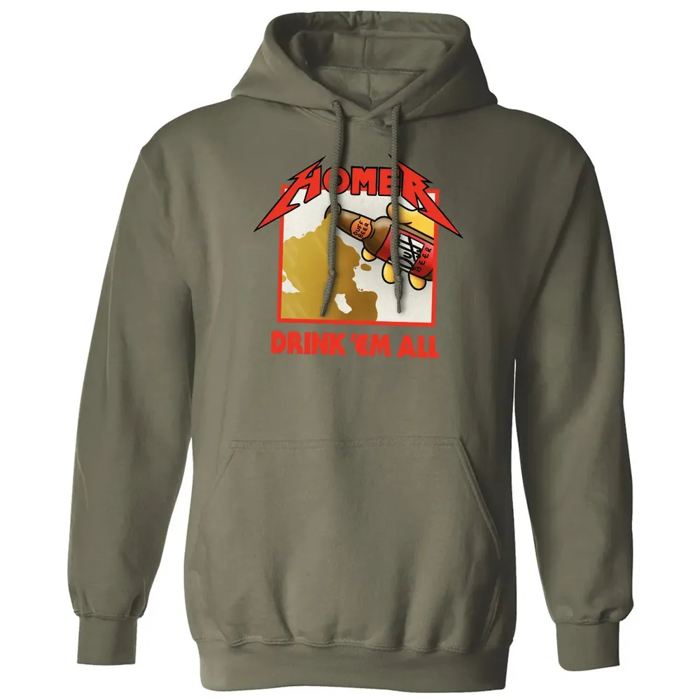 Drink 'Em All Classic Unisex Hoodie - 4