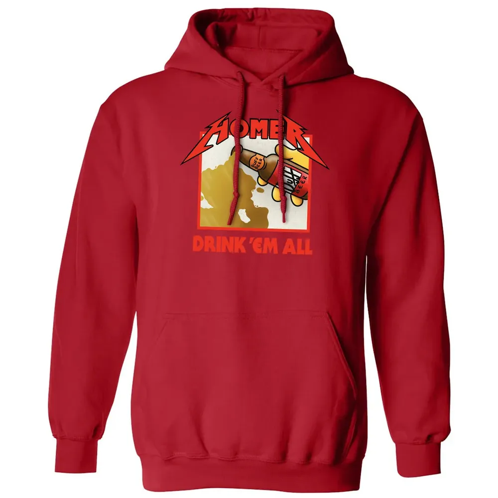 Drink 'Em All Classic Unisex Hoodie - 5