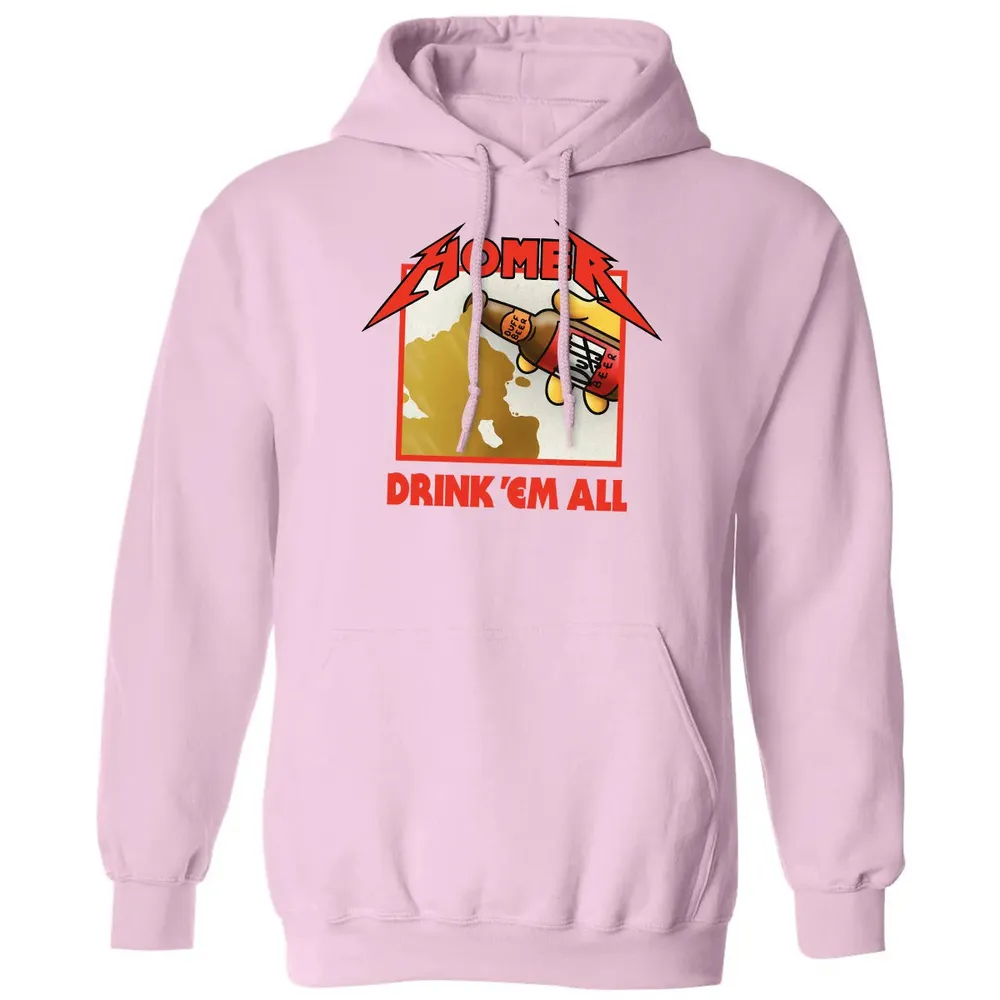 Drink 'Em All Classic Unisex Hoodie - 3