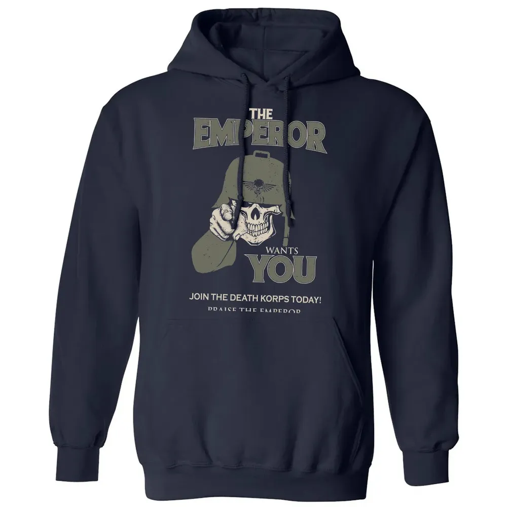 Krieg   Emperor wants you Classic Unisex Hoodie - 2