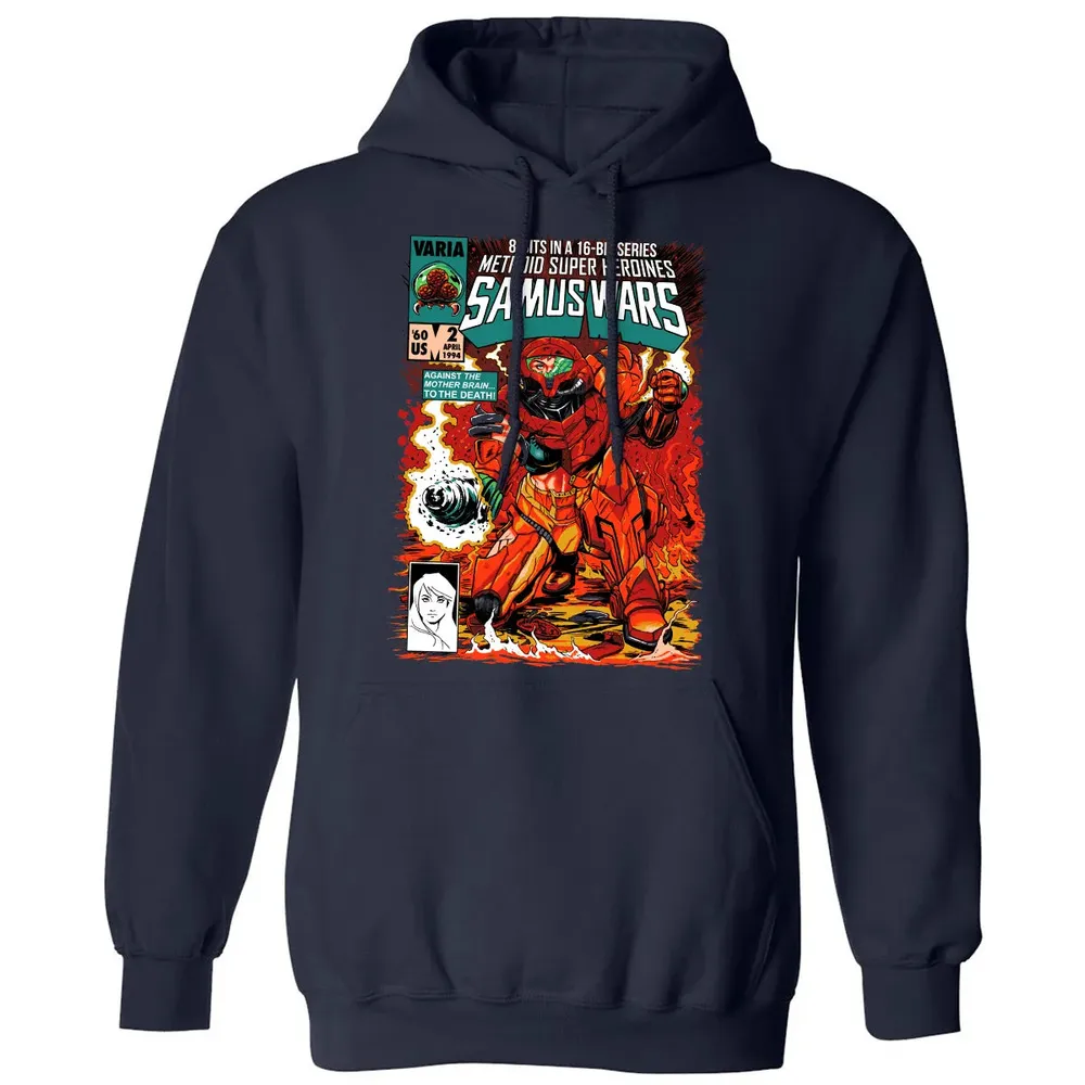 Samus Wars Classic Unisex Hoodie - 2