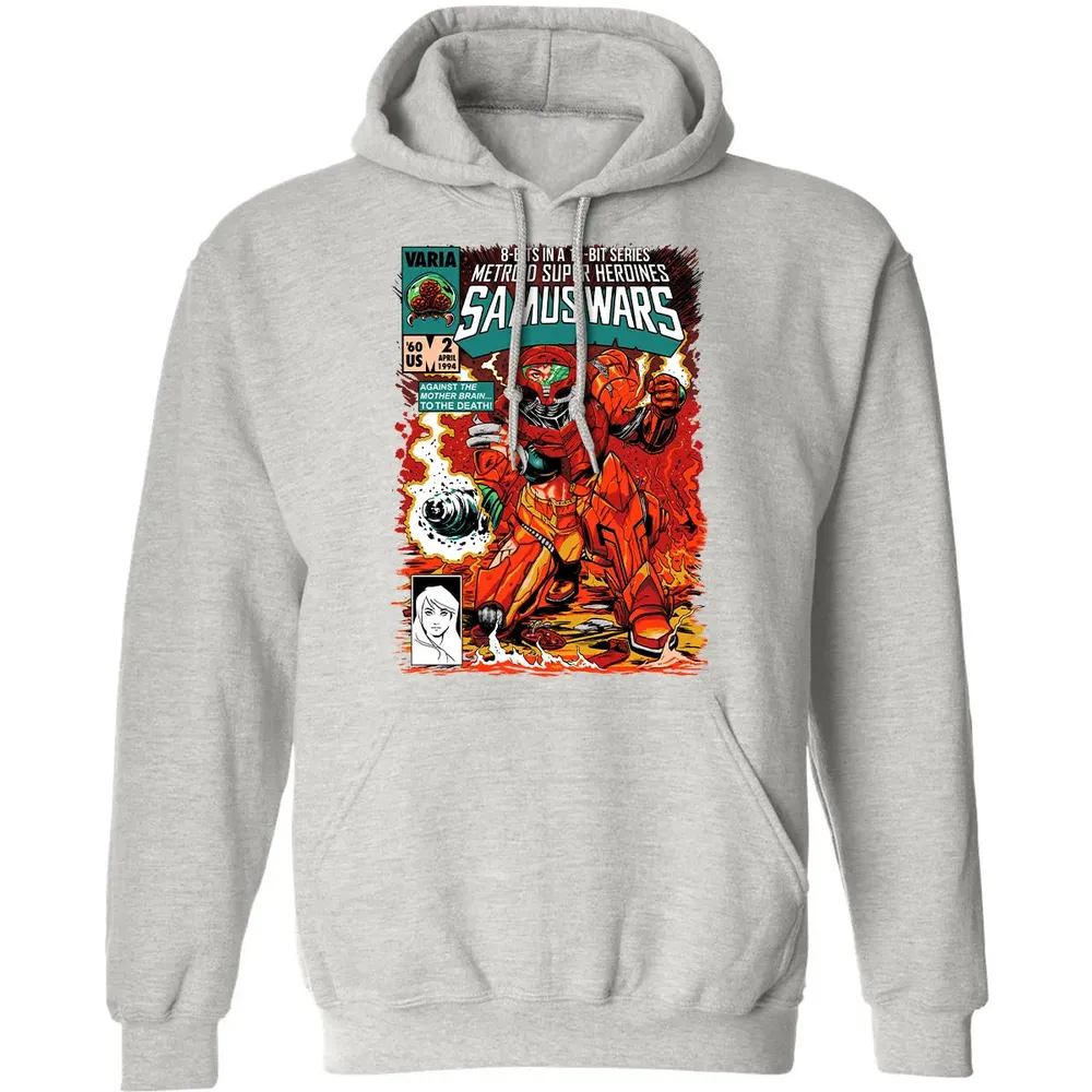 Samus Wars Classic Unisex Hoodie - 8