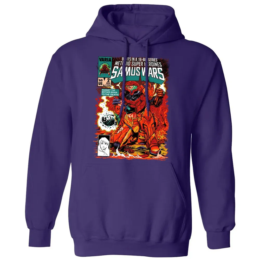 Samus Wars Classic Unisex Hoodie - 6
