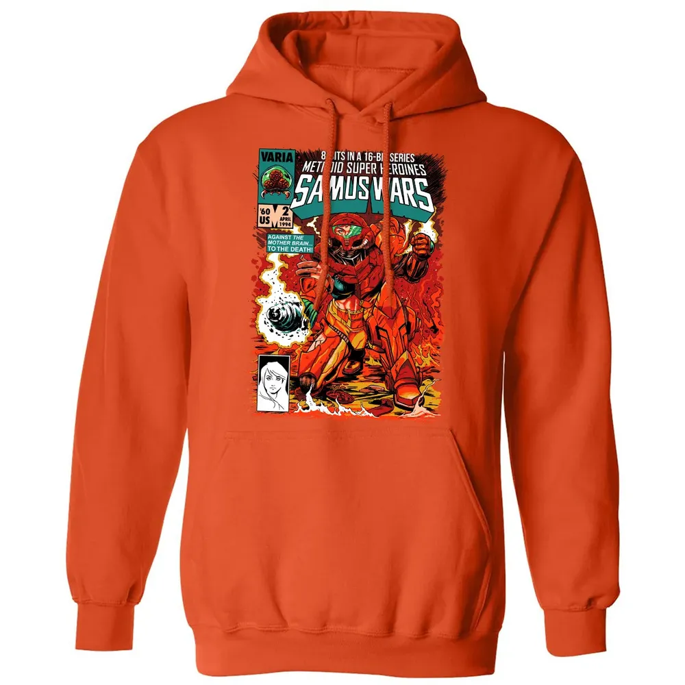 Samus Wars Classic Unisex Hoodie - 10