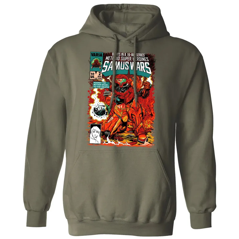 Samus Wars Classic Unisex Hoodie - 4