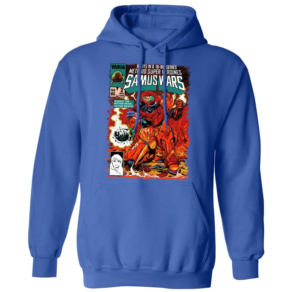 Samus Wars Classic Unisex Hoodie - 9