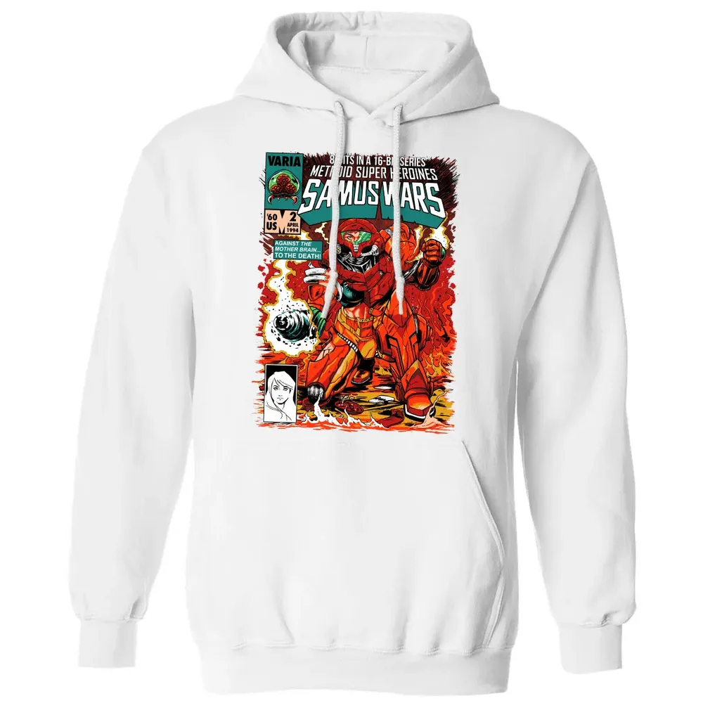 Samus Wars Classic Unisex Hoodie - 11