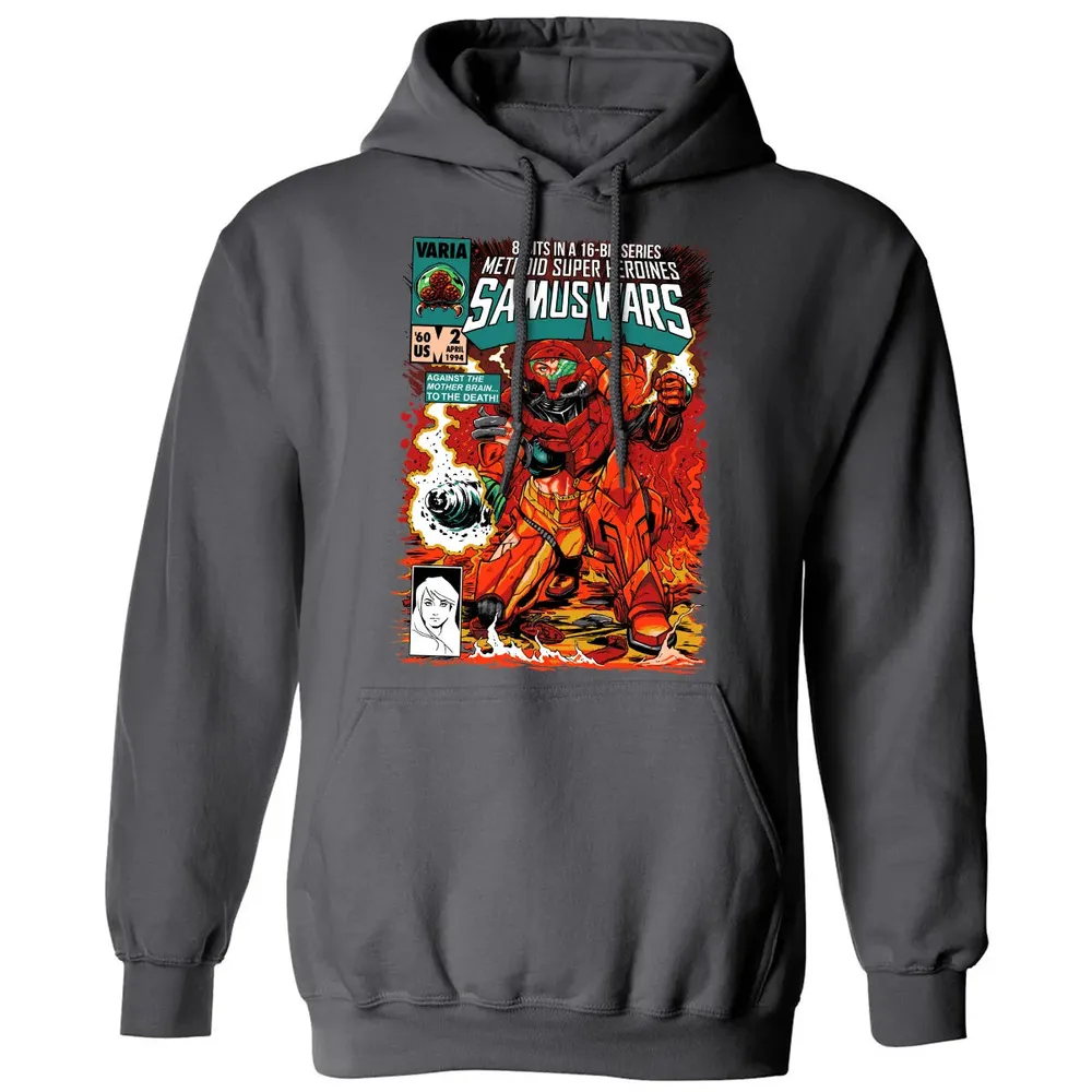 Samus Wars Classic Unisex Hoodie - 7