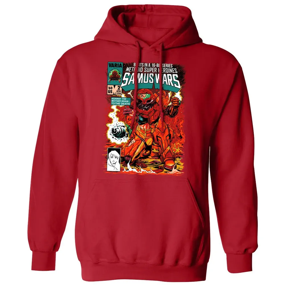 Samus Wars Classic Unisex Hoodie - 5