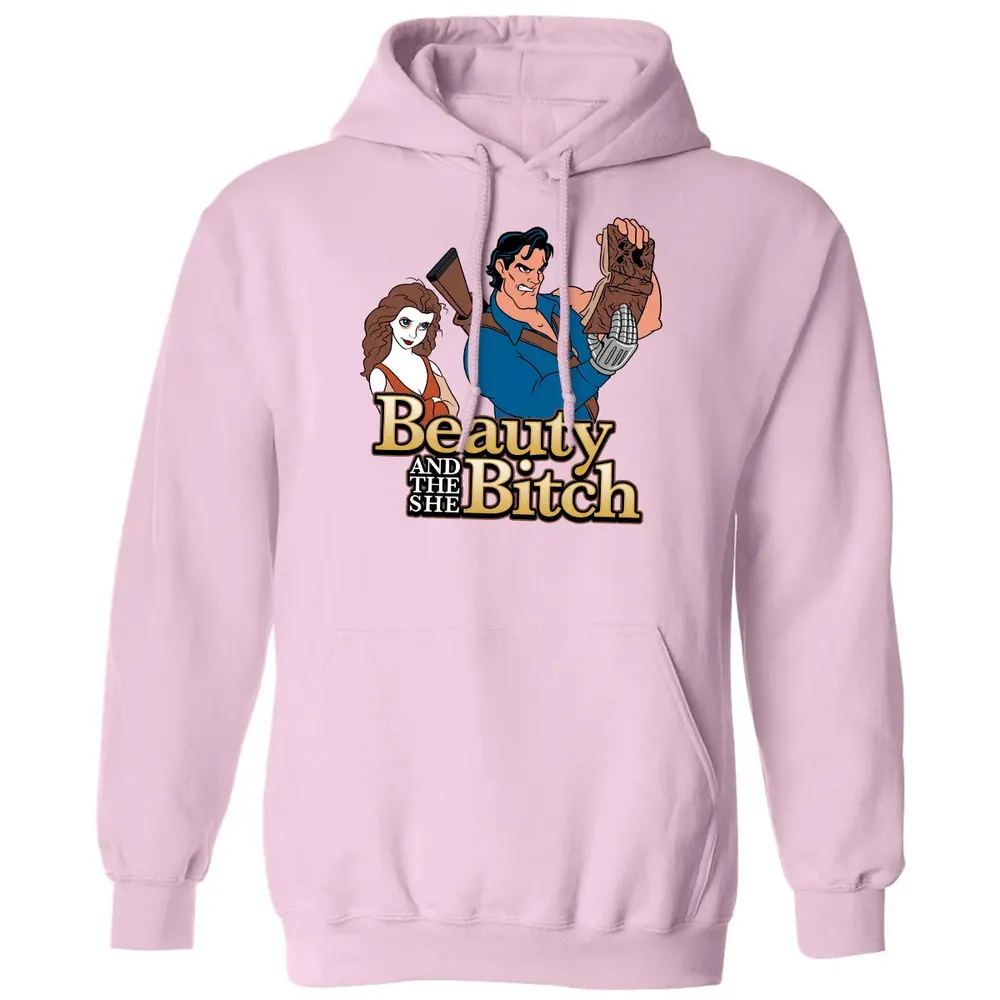 Beauty and She Classic Unisex Hoodie - 3