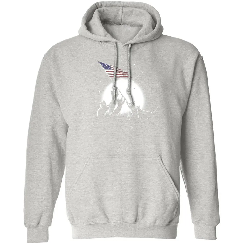 CATS AMERICAN FLAG Classic Unisex Hoodie - 8