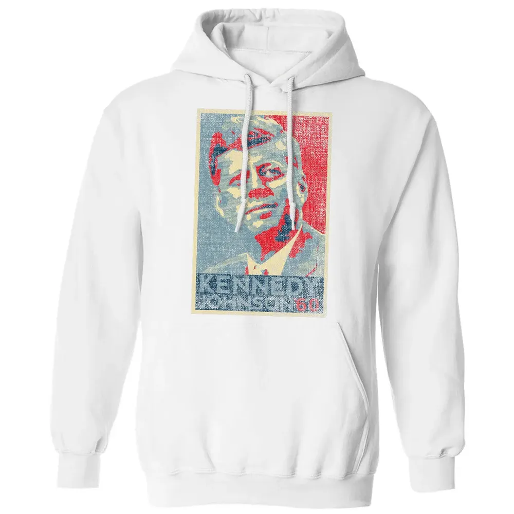 Kennedy Johnson 1960 Retro Campaign 4th Of July President Classic Unisex Hoodie - 11