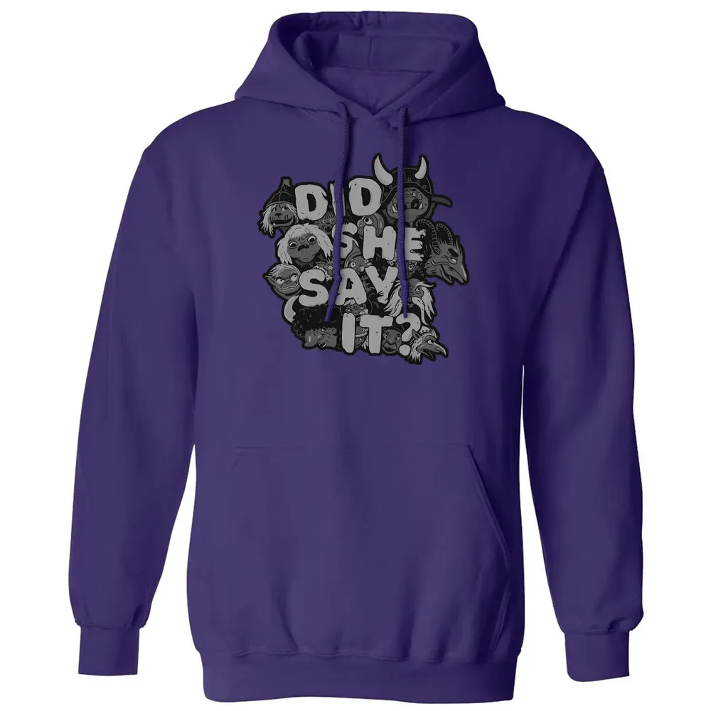 Did She Say It Classic Unisex Hoodie - 6