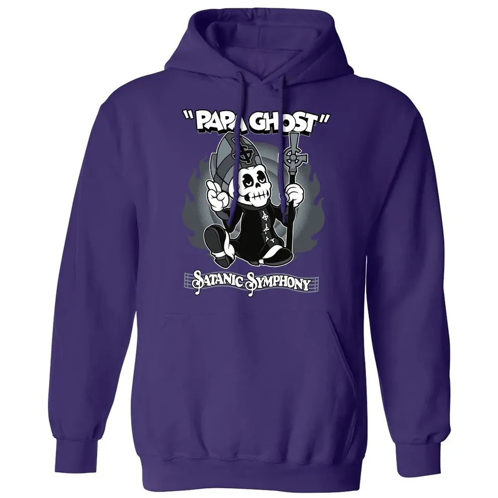Papa Ghost Classic Unisex Hoodie - 6