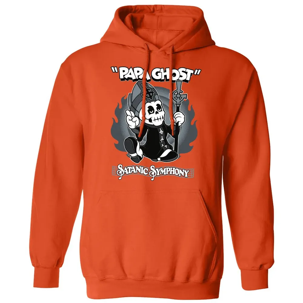 Papa Ghost Classic Unisex Hoodie - 10