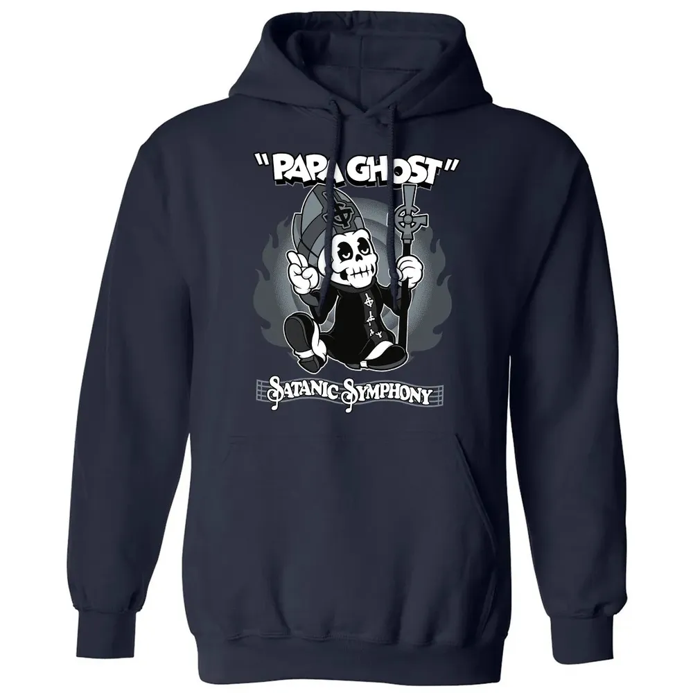Papa Ghost Classic Unisex Hoodie - 2