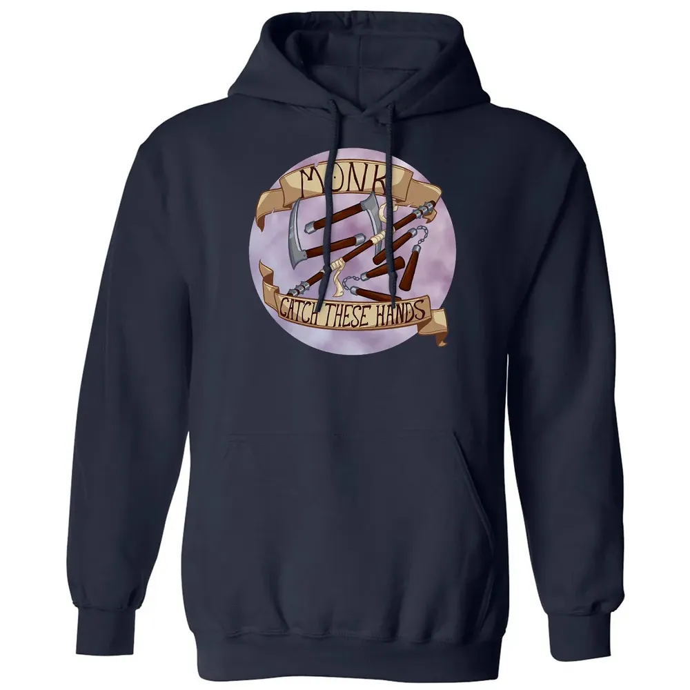 Monk   Catch These Hands Classic Unisex Hoodie - 2