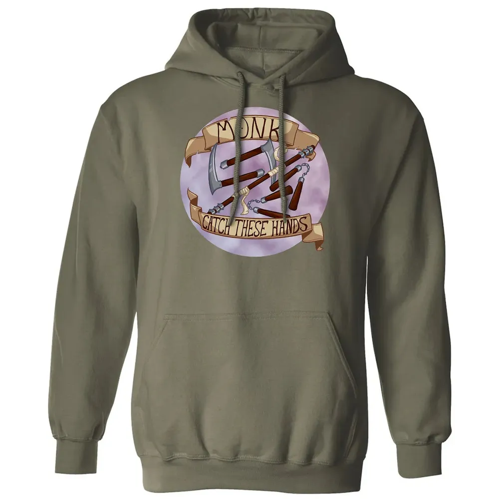 Monk   Catch These Hands Classic Unisex Hoodie - 4