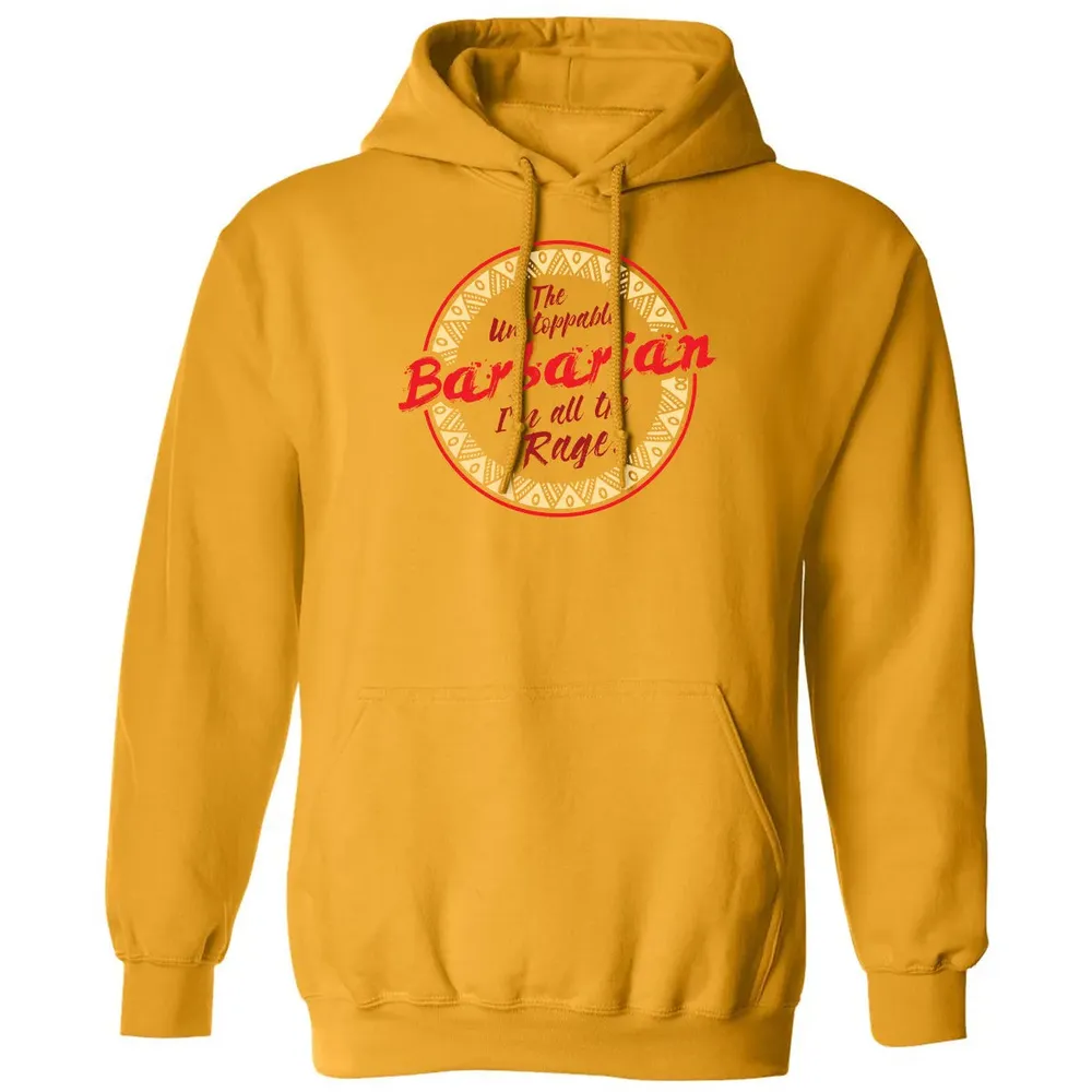 The Unstoppable Barbarian Classic Unisex Hoodie - 12