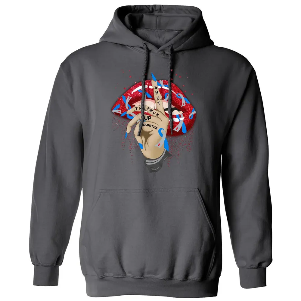 Shut The F*ck Up Diabetes Classic Unisex Hoodie - 7